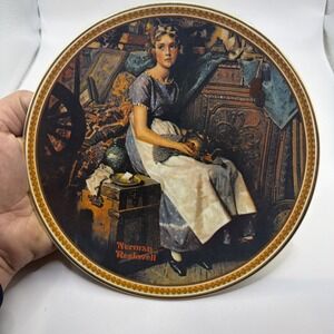 Norman Rockwell "Dreaming in the Attic" Collectible Plate. NIB